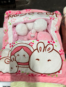 Cheesy puff soft snack pillows - rabbit