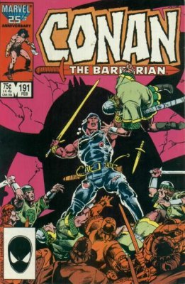 Conan the Barbarian #191 (C8) (1987) Volume 1