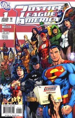 Justice League of America #01b (2006) Volume 2 - Variant Cover