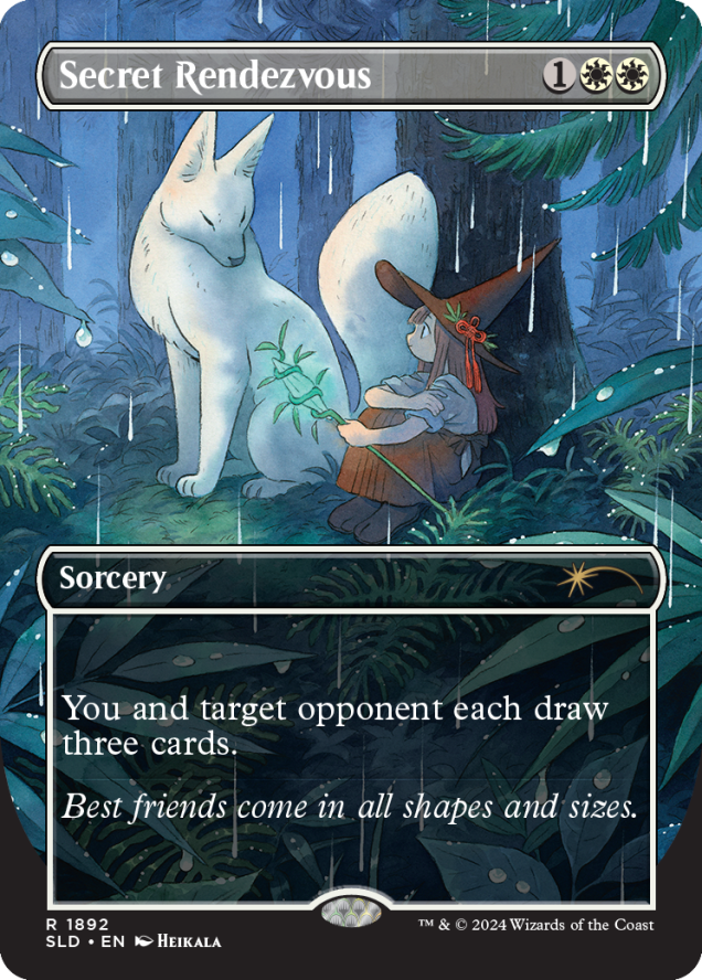 Magic the Gathering - Secret Lair - Adventures of the Little Witch