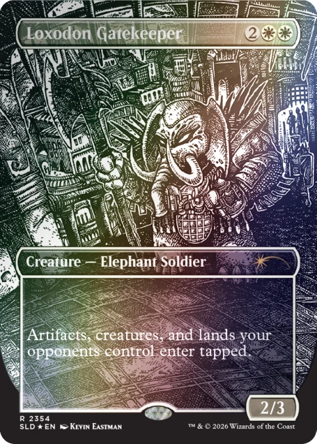 Magic the Gathering - Secret Lair - Featuring: Kevin Eastman (Inks) (Foil Edition)