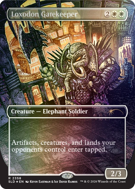 Magic the Gathering - Secret Lair - Featuring: Kevin Eastman (Colors) (Foil Edition)