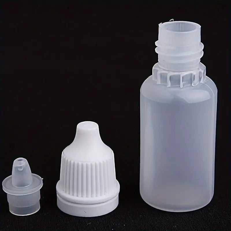 5x Plastic Dropper bottle kit