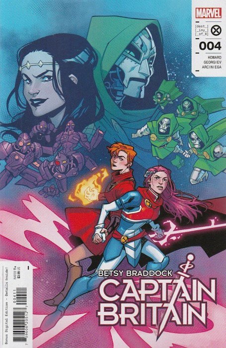 Betsy Braddock: Captain Britain