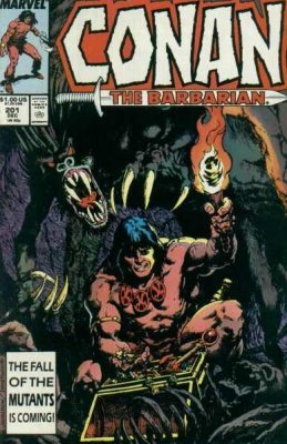 Conan The Barbarian #201 (C7) (1970-1994) Volume 1