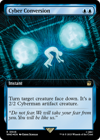 Cyber Conversion (Extended Art) (Surge Foil) [Doctor Who]