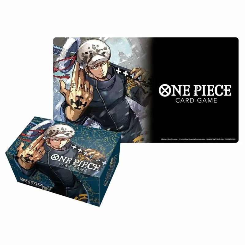 One Piece Card Game - Playmat and Storage Box Set - Trafalgar Law One Piece Card Game - Playmat and Storage Box Set - Trafalgar Law
