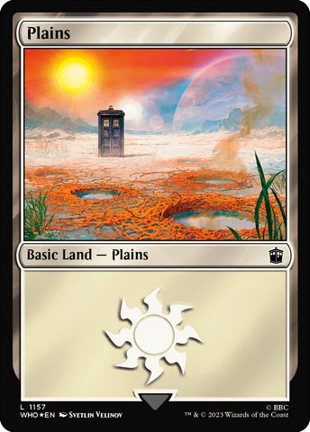 Plains (1157) (Surge Foil) [Doctor Who]
