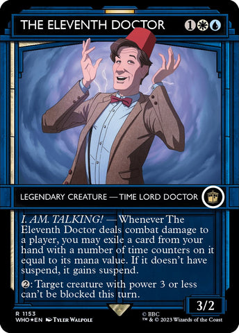 The Eleventh Doctor (Showcase) (Surge Foil) [Doctor Who]