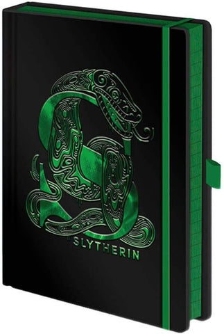 Harry Potter - Slytherin Foil Notebook