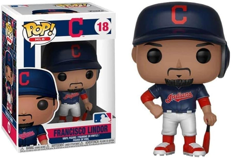 MLB Cleveland Indians - Funko Pop! Figure - Francisco Lindor (18)