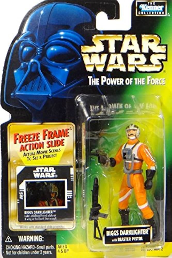 Hasbro Star Wars The Power of the Force Collection Action Figure Nien Nunb with Blaster Pistol and Rifle