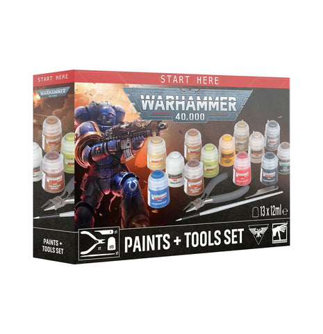 Warhammer 40000: Paints + Tools