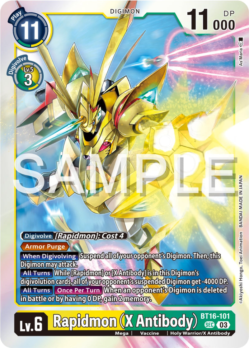 Rapidmon (X Antibody) [BT16-101] [Beginning Observer]