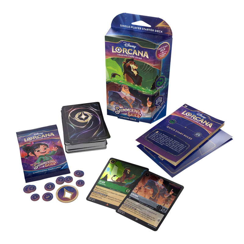 Disney Lorcana: Shimmering Skies - Starter Deck