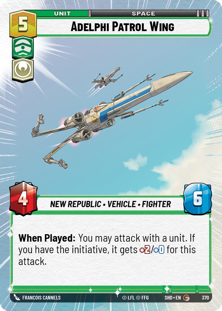 Adelphi Patrol Wing (Hyperspace) (370) [Shadows of the Galaxy]