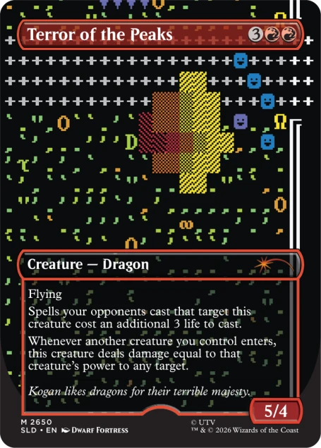 Magic the Gathering - Secret Lair x Dwarf Fortress - Create New World
