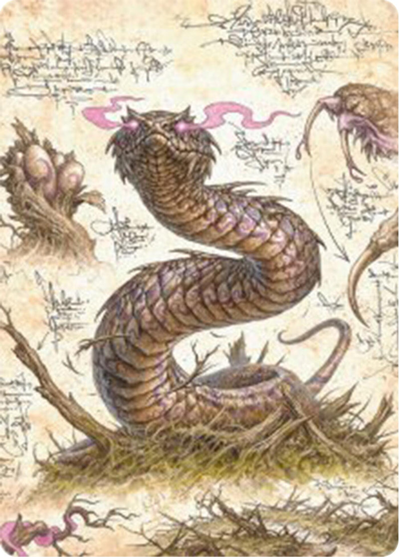 Rottenmouth Viper Art Card [Bloomburrow Art Series]