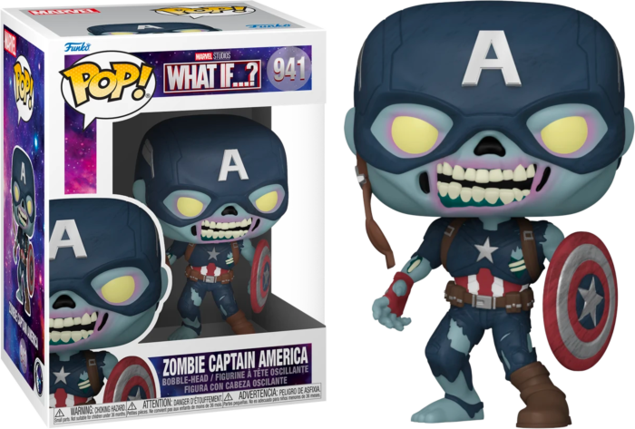 Zombie Captain America - Funko Pop! Marvel What If...? (941)