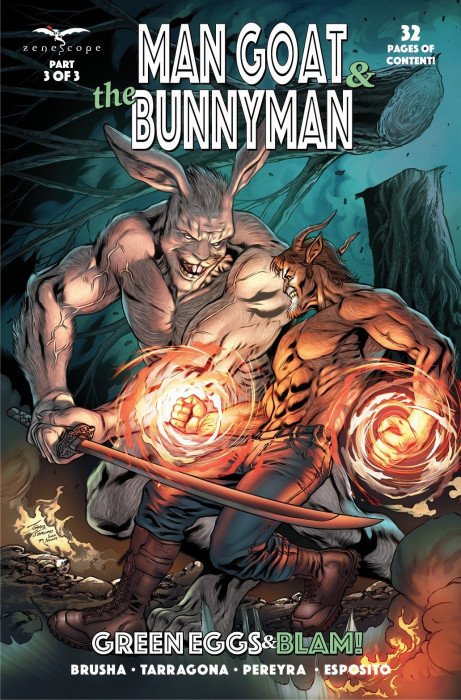 Man Goat & the Bunnyman: Green Eggs & Blam!