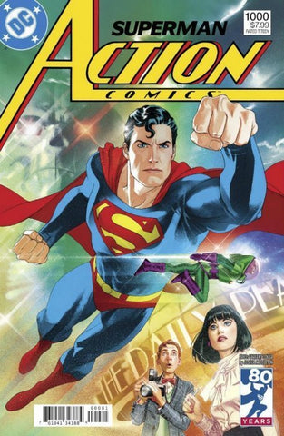 Action Comics #1000 (2018) Vol. 1 - Variant 1980s Cover