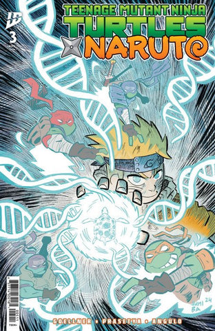 Teenage Mutant Ninja Turtles / Naruto #03c (2025) Variant Cover