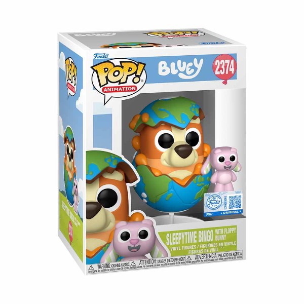 Bluey - Sleepytime Bingo with Floppy Bunny Pop!