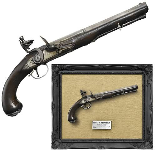 Master Replicas Disney Pirates of the Caribbean Jack Sparrow FLINTLOCK