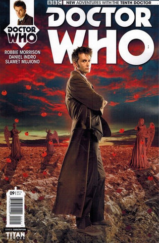 Doctor Who: The 10th Doctor #09b (2015) Variant Cover