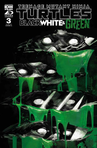 Teenage Mutant Ninja Turtles: Black, White & Green #3 (2024) Mini Series