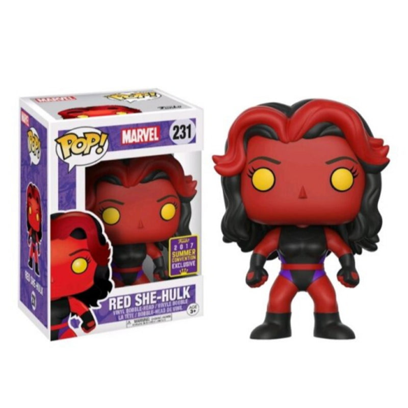 Red She-Hulk - POP! Figure - Marvel 2017 Summer con exclusive (231)