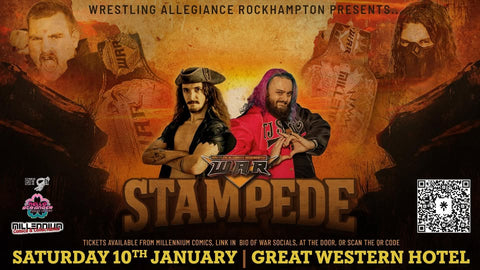Wrestling Ticket - STAMPEDE 10th January 2026