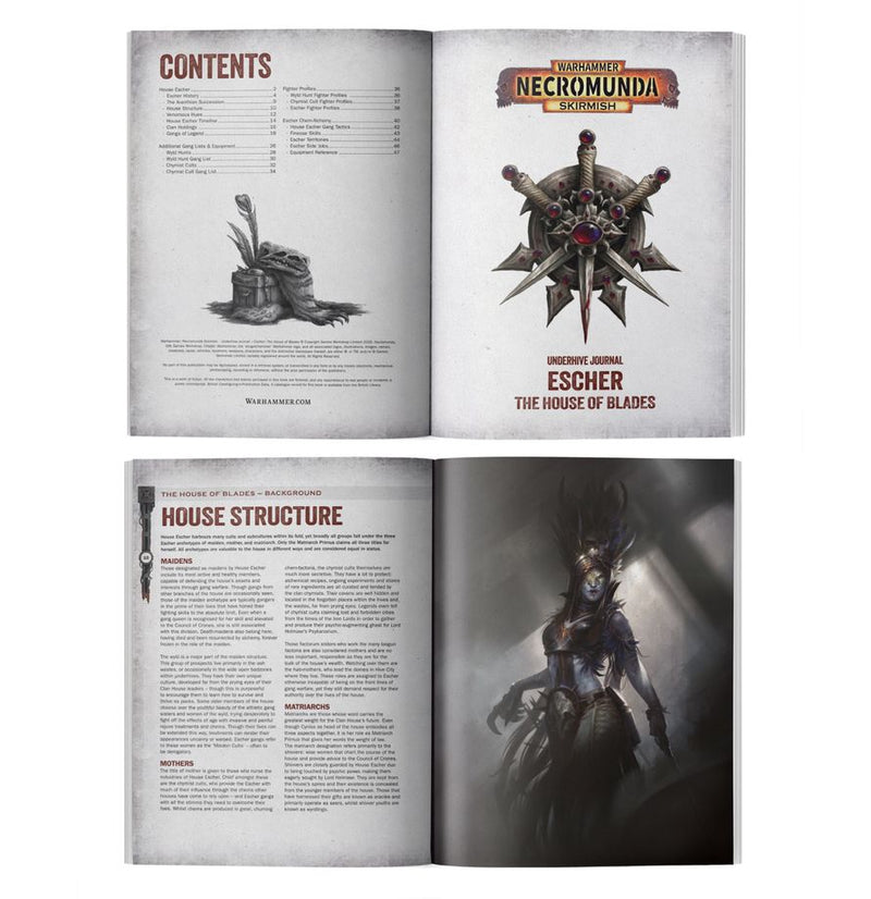 UnderHive Journal: Escher: House of Blades