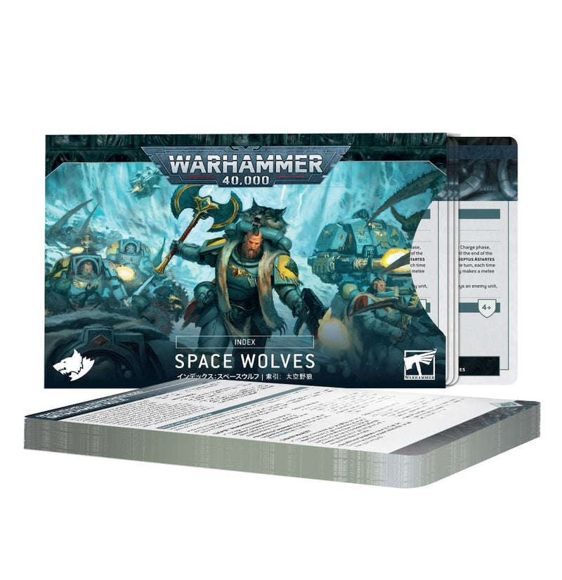 Index Cards: Space Wolves