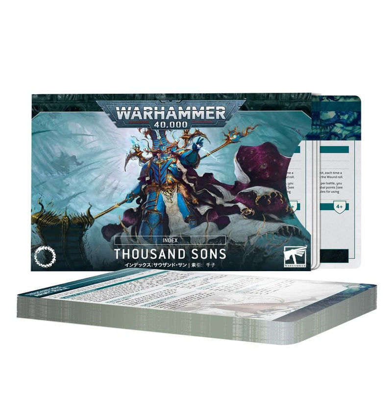 Index Cards: Thousand Sons