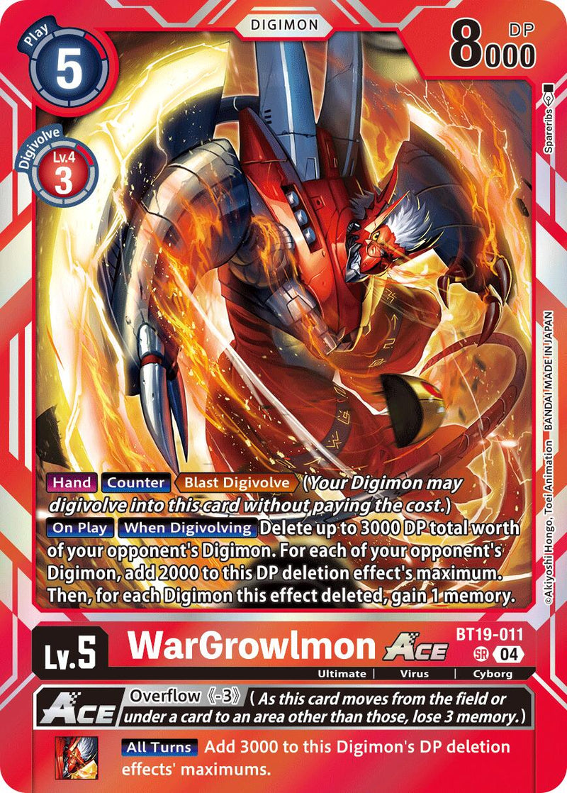 WarGrowlmon ACE [BT19-011] [Release Special Booster Ver.2.5]