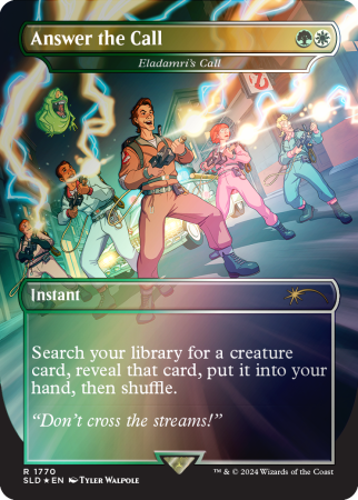 Magic the Gathering - Secret Lair x Ghostbusters: The Real Ghostbusters Foil Edition