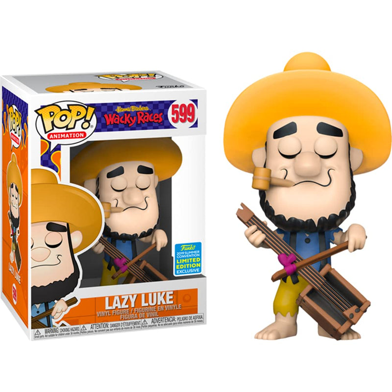 Wacky Racers - Funko Pop! Figure -  Lazy Luke 2019 Summer con Exclusive (599)