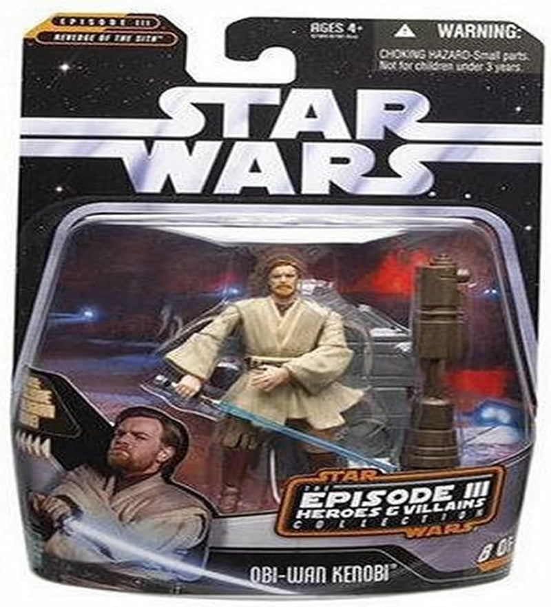 STAR WARS SAGA: OBI-WAN KENOBI - EPISODE III HEROES & VILLAINS 8 of 12