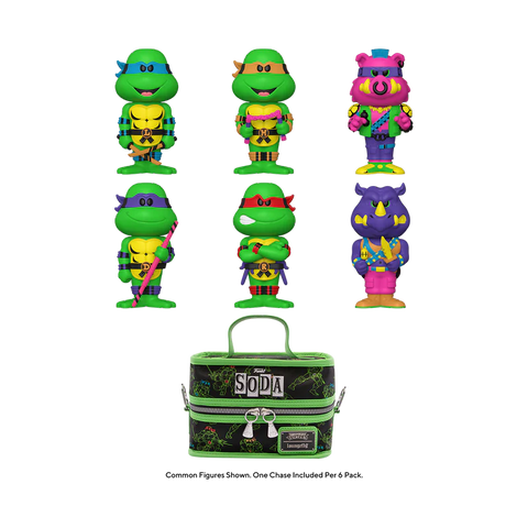 LoungeFly - Teenage Mutant Ninja Turtles Blacklight Funko SODA Cooler