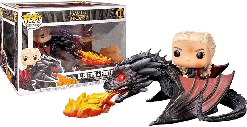Game of Thrones - Funko Pop! Figure - Daenerys & Fiery Drogon (68)