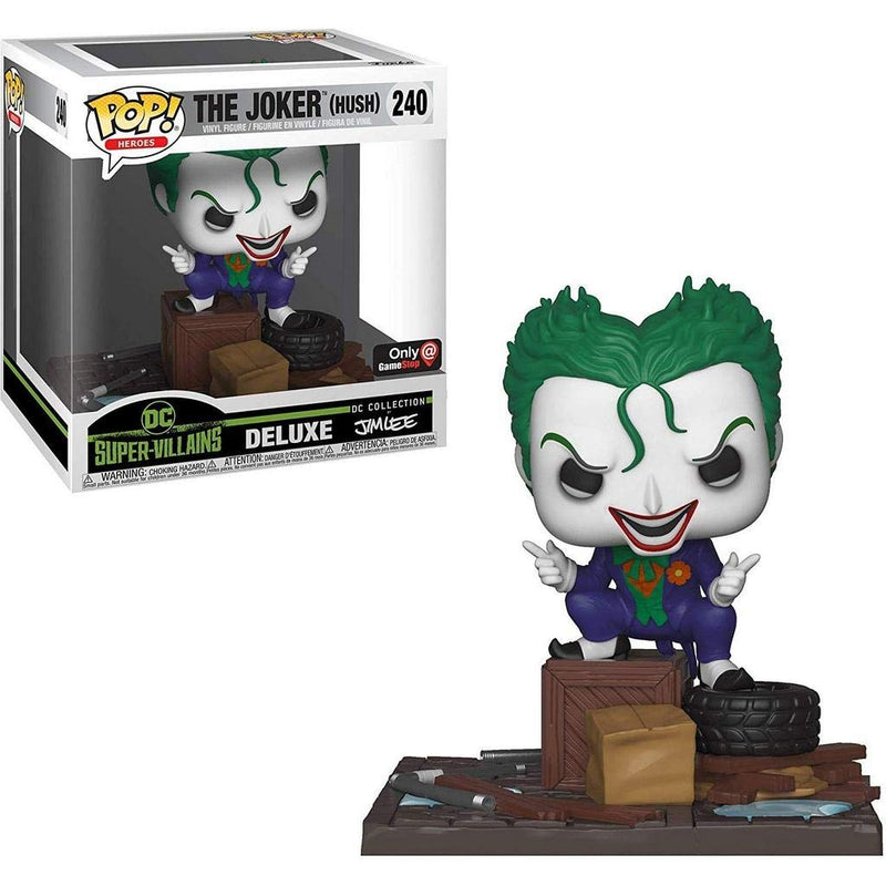 The Joker (hush) - Funko Pop! Vinyl - DC Super Villains Deluxe (240)