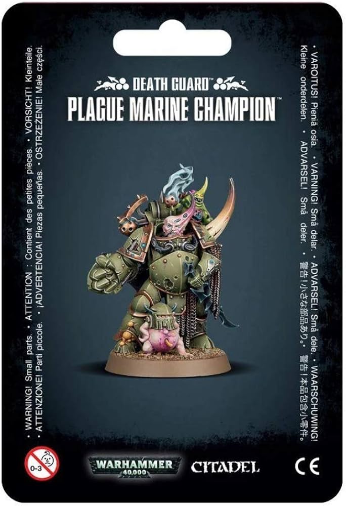 Death Guard Plague Marine Champion