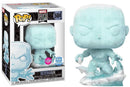 Iceman - Funko Pop! Figure - Marvel 80 years Popcultcha Exclusive FLOCKED (504)