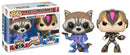 Marvel VS Capcom Infinite - Funko Pop! Figure - 2 Pack Rocket vs Megaman X