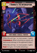 Vonreg's TIE Interceptor - Ace of the First Order (137/262) (137/262) [Jump to Lightspeed]