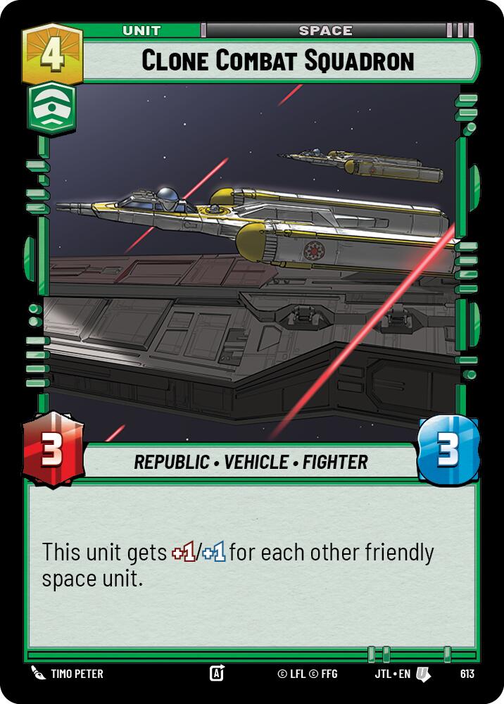 Clone Combat Squadron (613) (613) [Jump to Lightspeed]