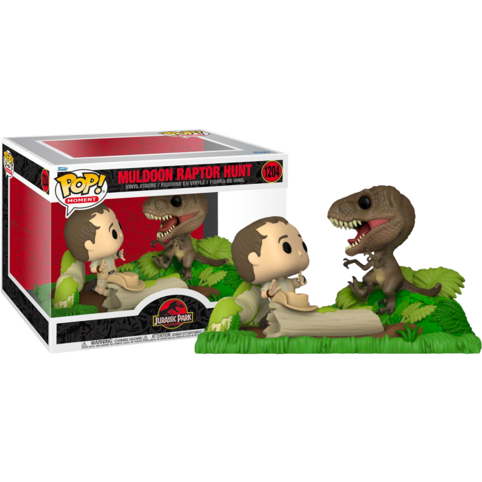 Jurassic Park - Muldoon Raptor Hunt Pop! Moment