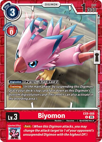 Biyomon [EX9-008] [Versus Monsters]