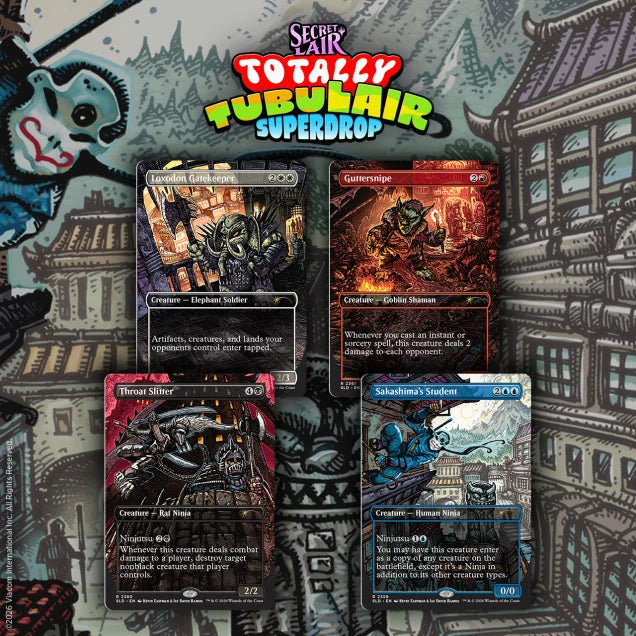 Magic the Gathering - Secret Lair - Featuring: Kevin Eastman (Colors)